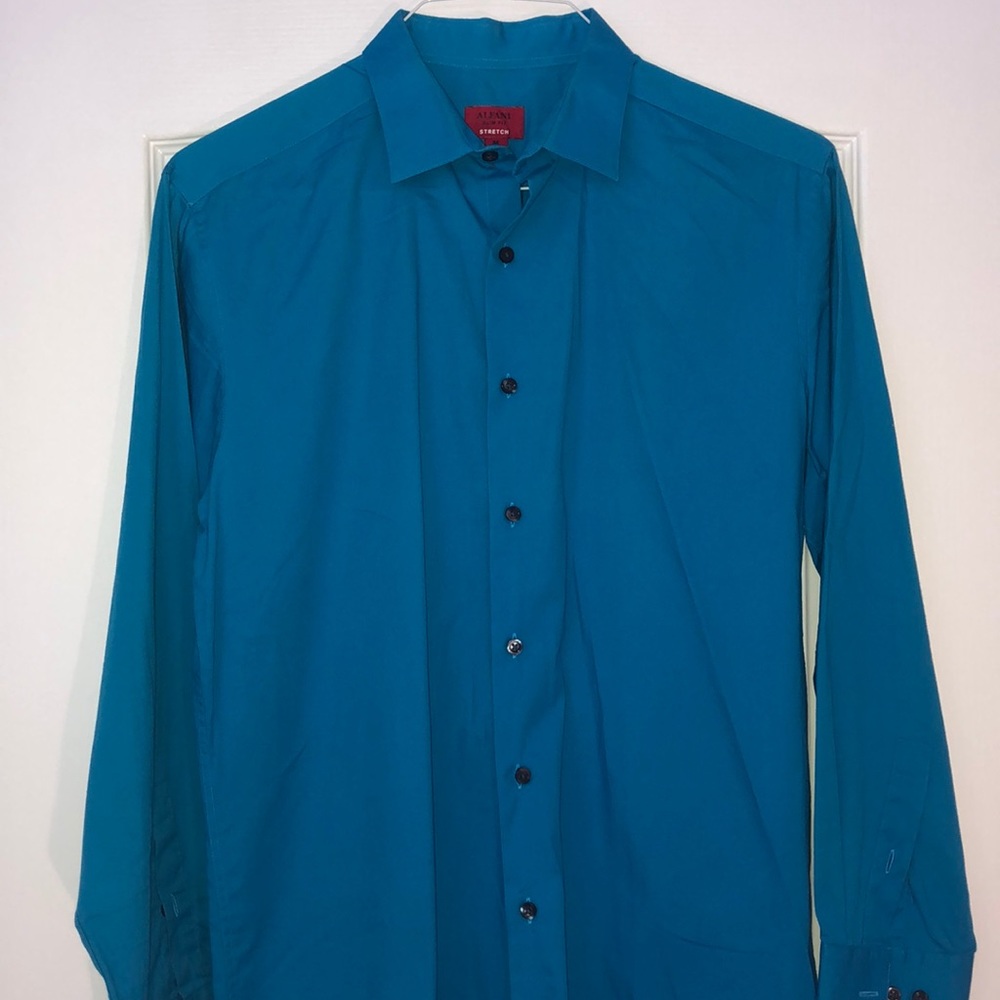 Alfani Slim Fit + Stretch dress shirt